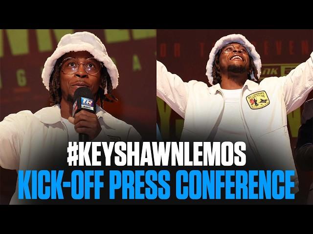 Keyshawn Davis vs Gustavo Lemos | Kick-Off Press Conference