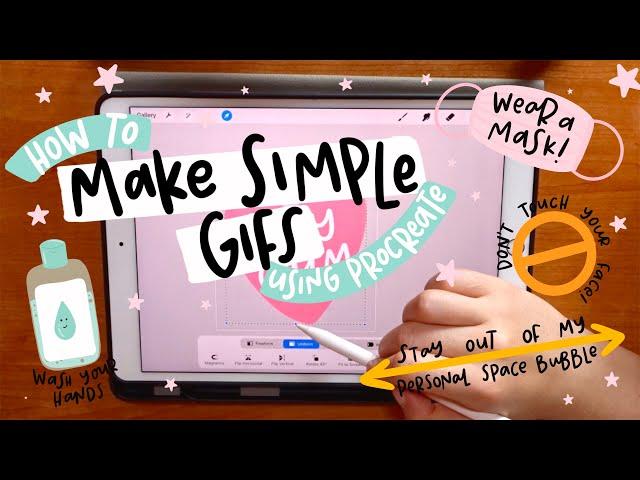 Using Animation Assist to Create Simple GIFs (Part 1) | Procreate Tutorial