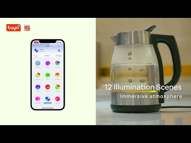 Brew as Your Discretion with Tuya Smart Kettle Solution.