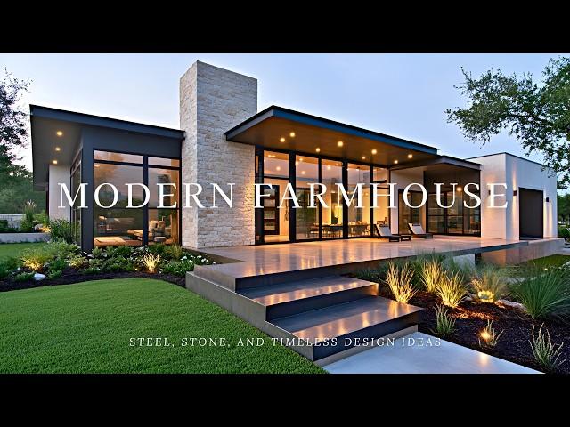 The Rise of Modern Farmhouses: Steel, Stone, and Timeless Design Ideas