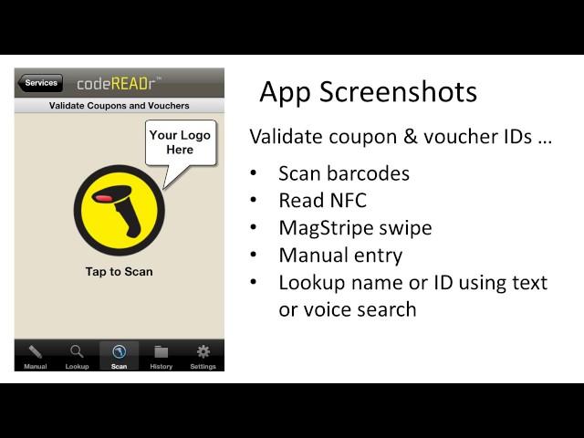 Coupon Voucher and Pass Validation with Smartphones and Tablets