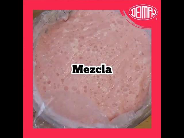 Helado de Fresa con Cremaya