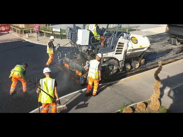 Asphalt paving | Tarmac laying and roller machines |  Road works