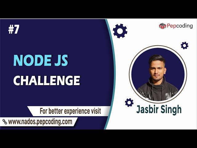 Nodejs Challenge | Ab aapki bari | Web Development in Hindi | Node.js