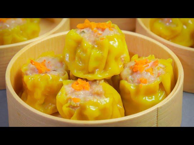 My Family Homemade Siu Mai - How to make Dim Sum style Siu Mai