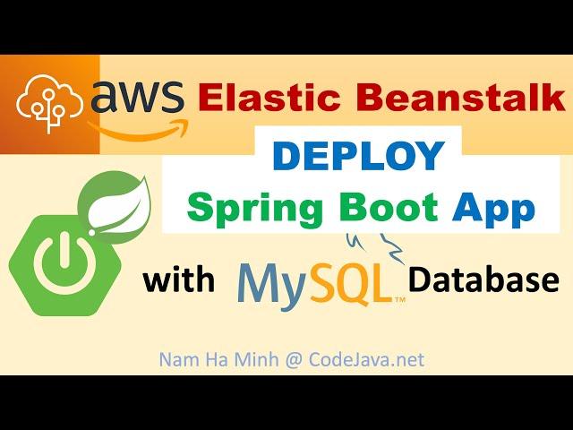 AWS Elastic Beanstalk - Deploy Spring Boot App with MySQL Database