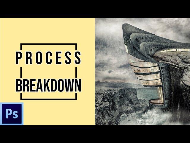 Dramatic renders using Photoshop | Process Breakdown | Geo Creations