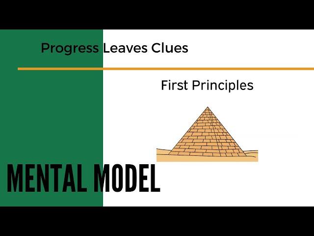 First Principles - Learn the foundation of Truth with this POWERFUL mental model