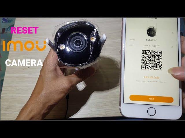 How to reset IMOU camera