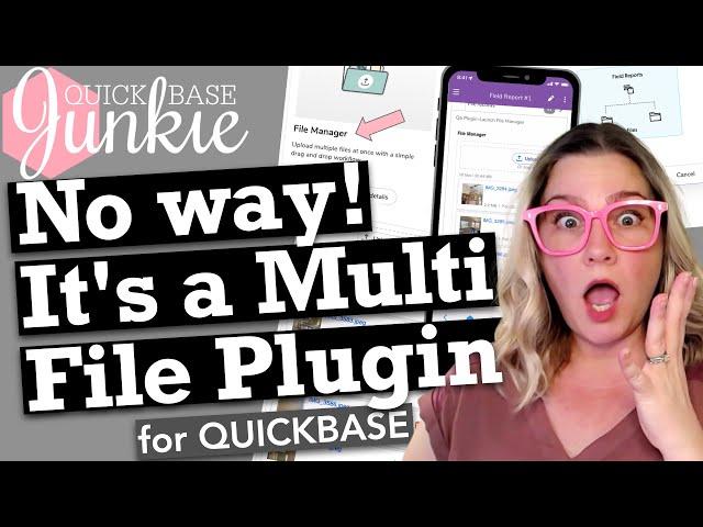 No way! It's a multi file manager plugin for Quickbase