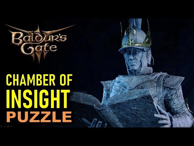 Chamber of Insight Puzzle ( Catch Flying Books) | Baldur's Gate 3 (BG3)