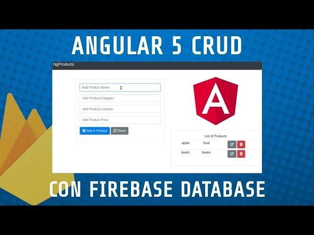 Angular Firebase CRUD | App de Empleados con Angular 5 y firebase Database  2019