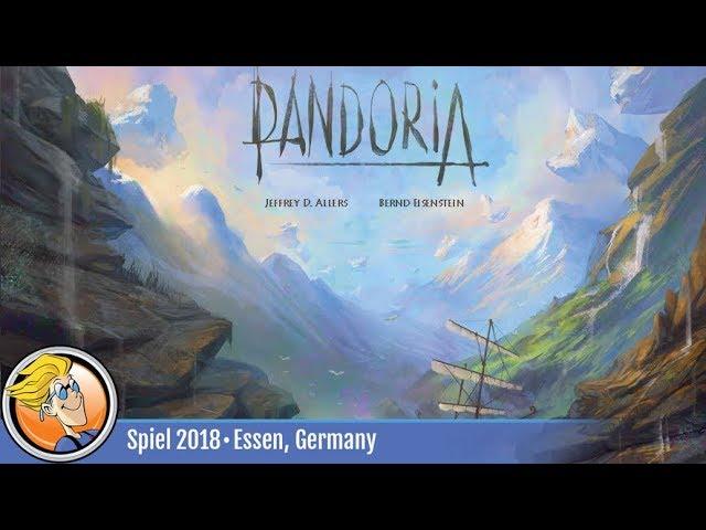 Pandoria — game overview at SPIEL '18