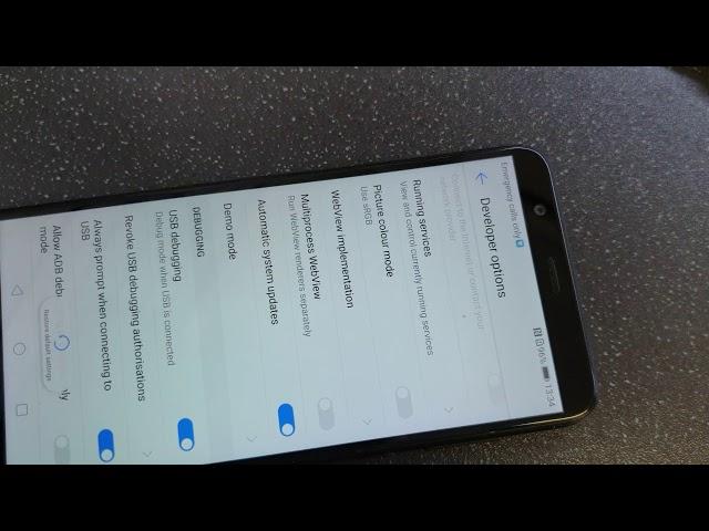 Huawei Problem to turn on USB Development