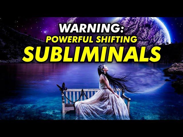 POWERFUL Reality Shifting Subliminal Isochronic Tones 528HZ (Black Screen Shifting Music)