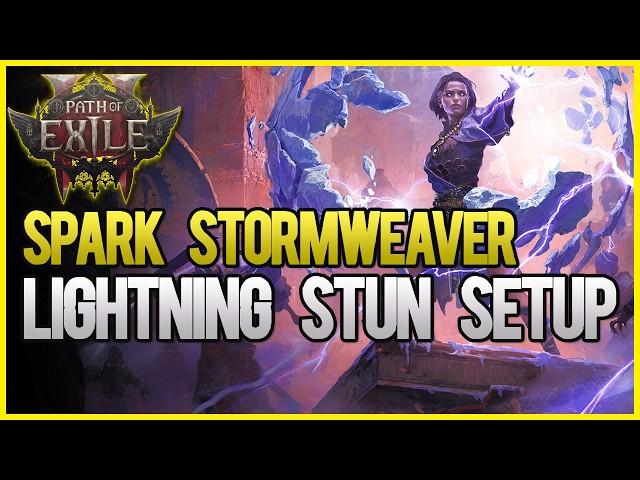 PERMASTUN ENEMIES with Stormweaver Spark! - PoE 2 Budget Build Guide (Leaguestarter)