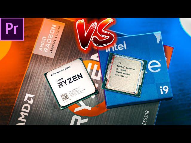 Video editing WITHOUT dGPU, is it POSSIBLE?  i9 11900k vs Ryzen 7 5700g