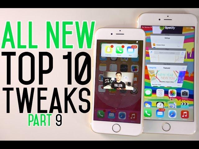 All NEW Top 10 iOS 8 Cydia Tweaks Part 9 - 8.1.2 Taig Jailbreak Compatible