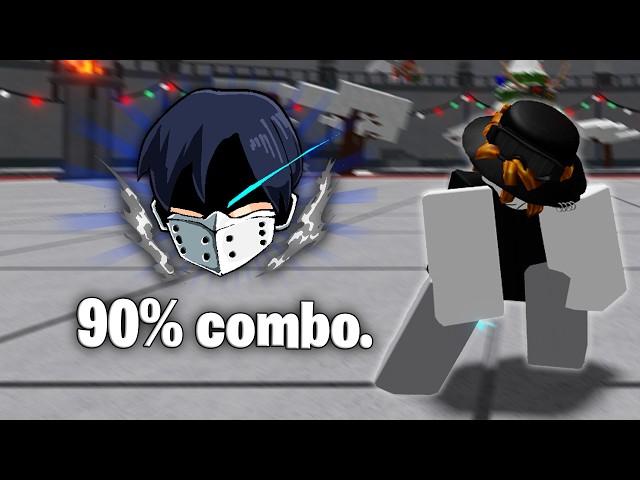 Iida got 90% COMBO and it's a masterpiece! | Heroes Battlegrounds ROBLOX