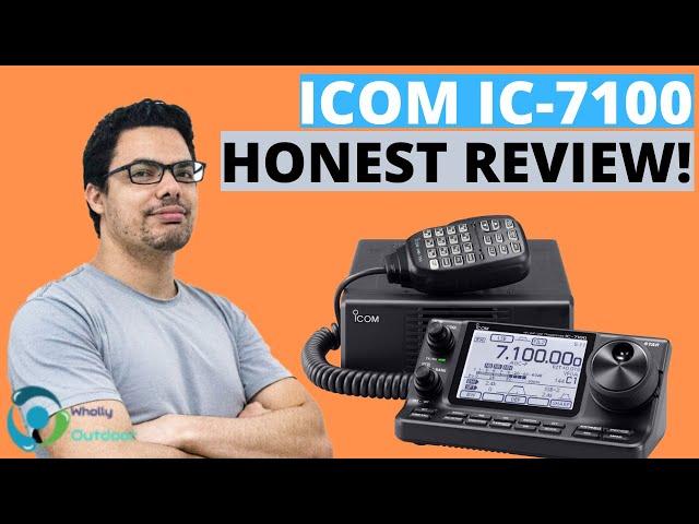 Best Multi-band ICOM Ham Radio! ICOM IC-7100 HONEST REVIEW!