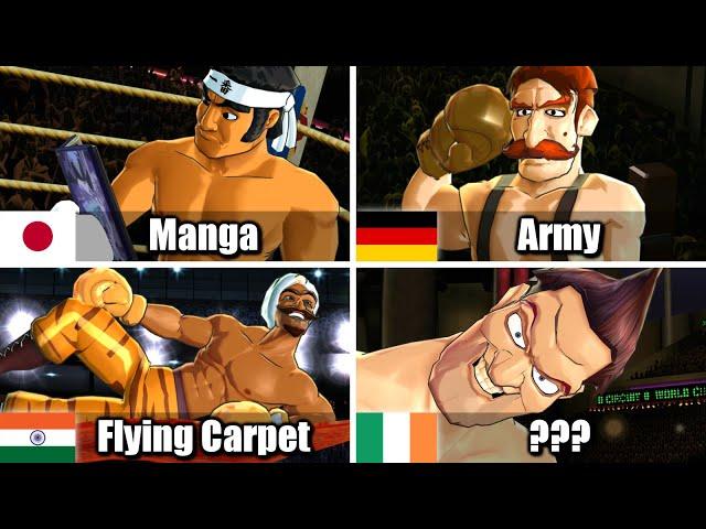 How Many Funny Stereotypes Are in Punch-Out?