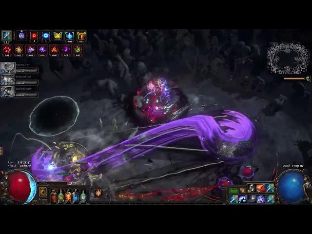 One of the best Cheap Boss Killer Day 4  - Uber Elder -  Ice Spear 100m dps - Boss Killing Services