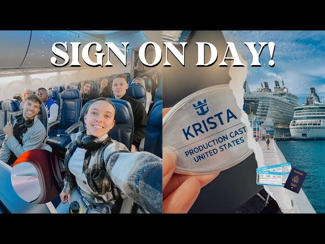 Cruise Ship Crew Sign On Day: Travel and Sign On To Enchantment Of The Seas With Us!