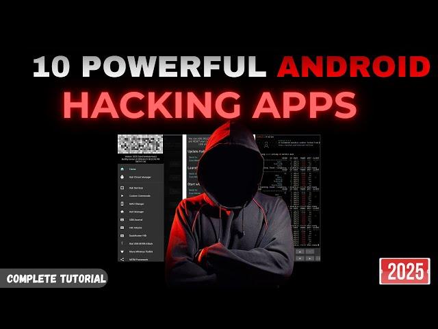 10 POWERFUL Android Hacking Apps You MUST Try in 2025! (Unbelievable Tools)