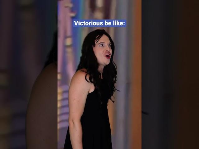 Victorious be like #shorts #victorious #victoriajustice #arianagrande #nickelodeon