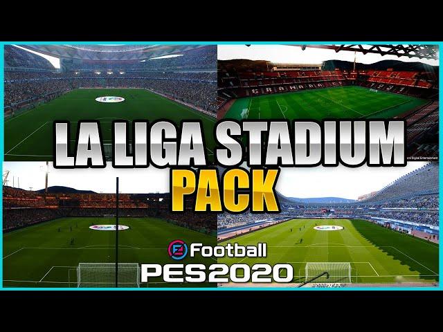 PES 2020 La Liga stadium pack  (download & install)