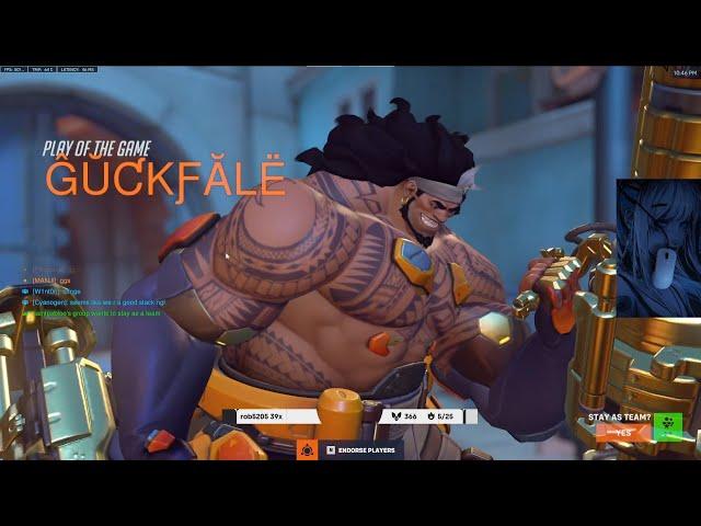 30K DMG! 50 ELIMS GALE INSANE MAUGA OVERWATCH 2 GAMEPLAY SEASON 11