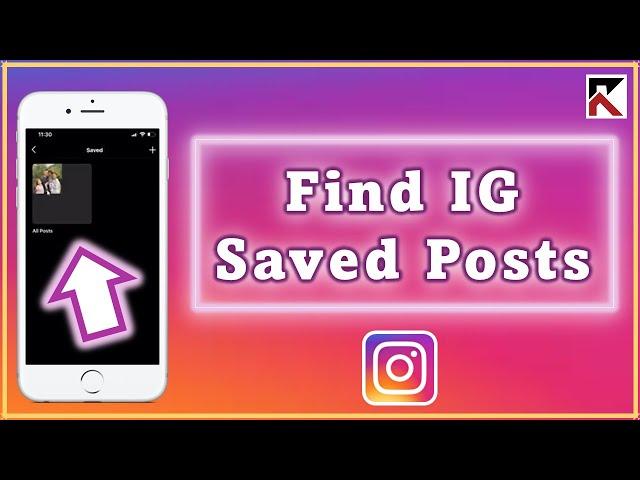 How To Find Saved Posts Instagram | See Instagram Saved Post