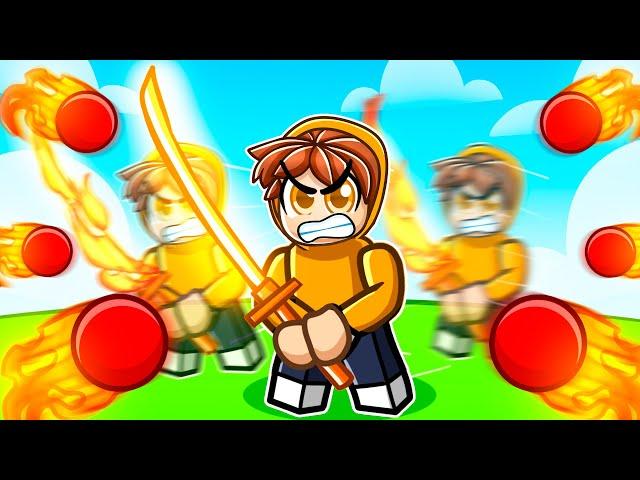 Becoming a SWORD MASTER in Roblox Blade Ball!