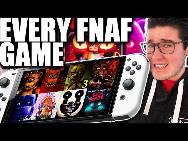 I Played EVERY Five Nights at Freddy’s Game On Nintendo Switch