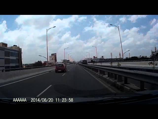 G1W dashcam footage daytime