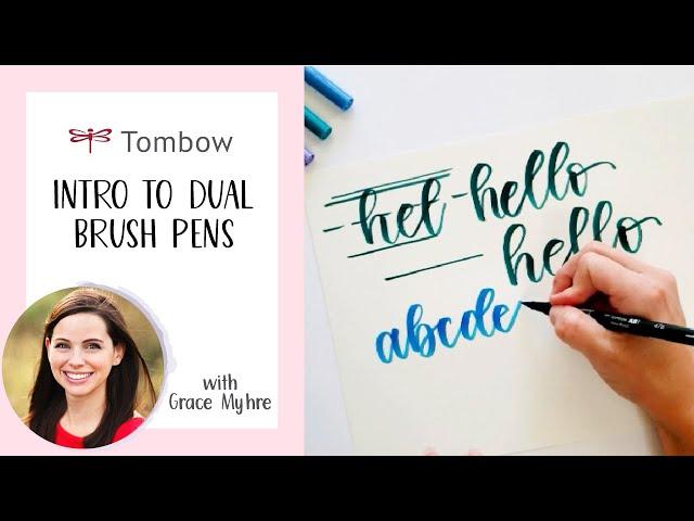 Introduction to Tombow Dual Brush Pens