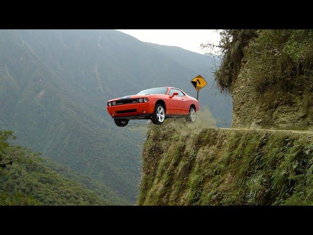 Trucks and Cars Falling Off Cliffs and Bridges ( 2022 )  Extremly  Dangerous Fails