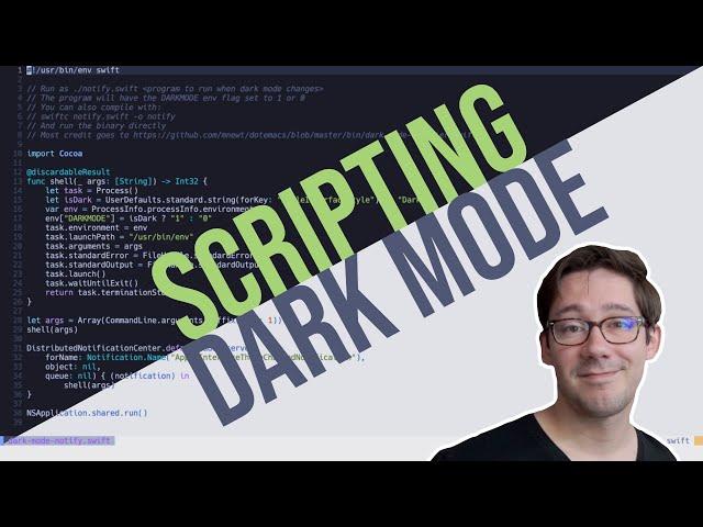 Scripting macOS with your own shell scripts