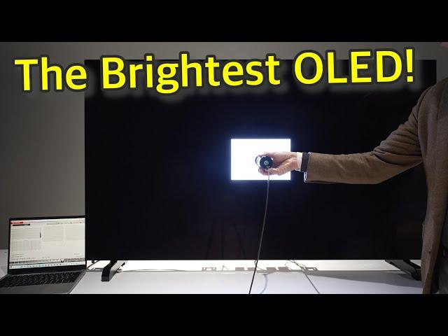 World's First OLED TV Panel I've Measured to Hit 3000 Nits!