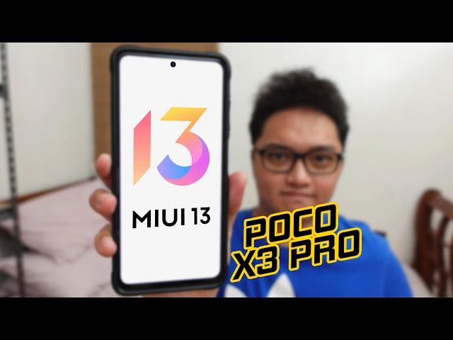 MIUI 13 on the POCO X3 Pro