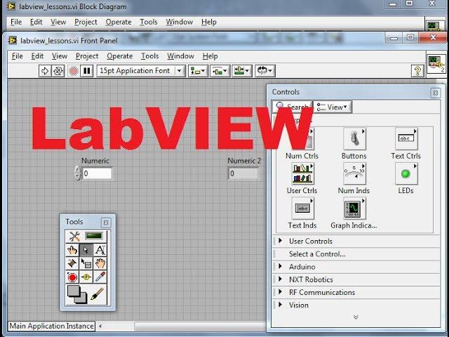 Beginners LabVIEW Tutorial 2: Creating First LabVIEW Program