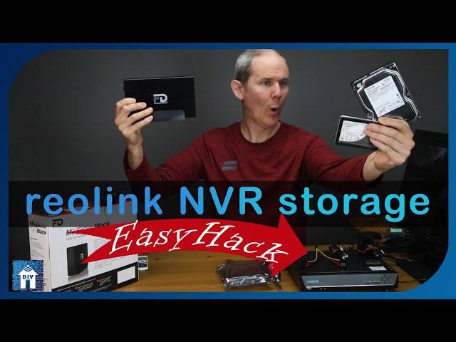 3 Ways to Increase Hard Drive Capacity on a Reolink NVR