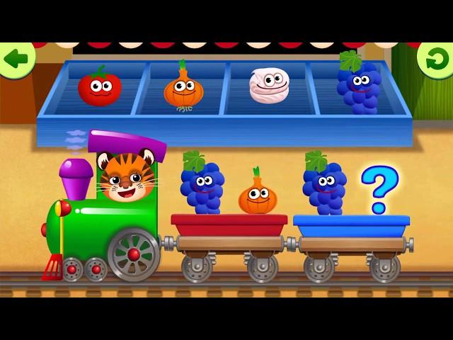 Funny Food! Learning Games For Kids Toddlers | Wooow! Inc