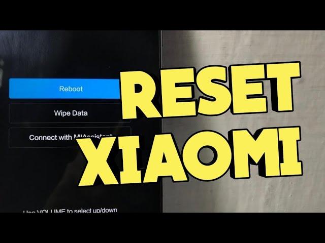 Cara Hard Reset Xiaomi Redmi 5a | Tutorial Android