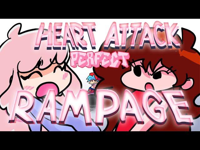 Friday Night Funkin' - Perfect Combo - Heart Attack Rampage (VS Cloud) Mod [HARD]