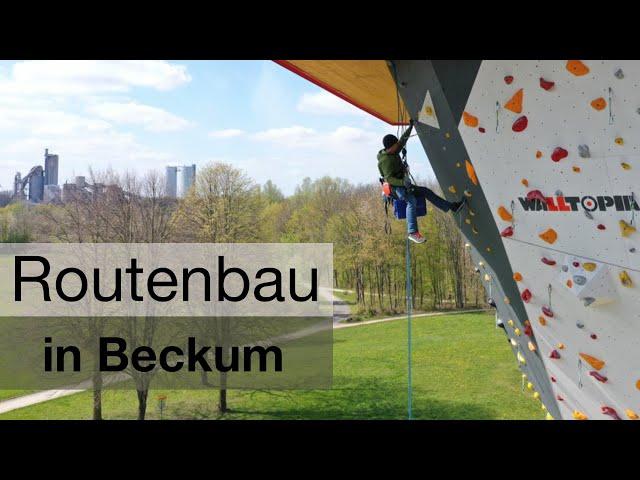 Routenbau in Beckum 04 2021