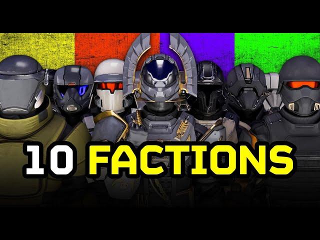 10 Helldiver Factions You Need to Know