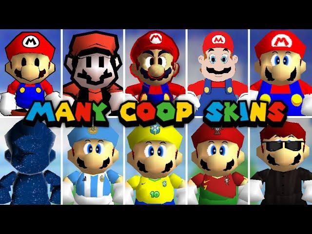 Super Mario 64 PC Port - Character Select: Many Coop Skins #2