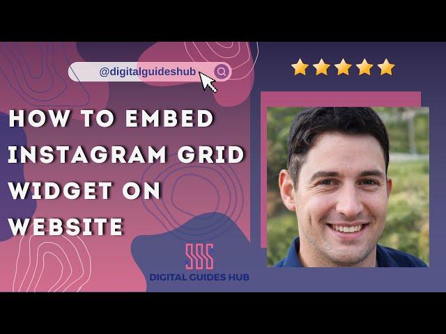 How to embed Instagram Grid widget on website FREE