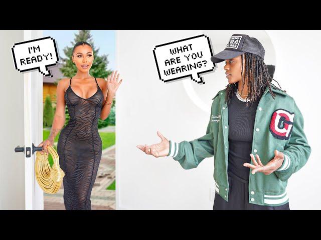 WEARING A SEE THROUGH OUTFIT TO FAMILY DINNER TO GET HER REACTION! *Fashion Nova*